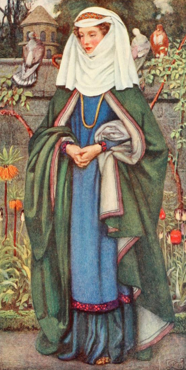 heaveninawildflower:Enid.Illustration by Eleanor Fortescue-Brickdale taken from ‘Idylls of the