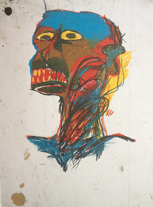 primary-yellow:JEAN-MICHEL BASQUIAT, 1982source: adult photos