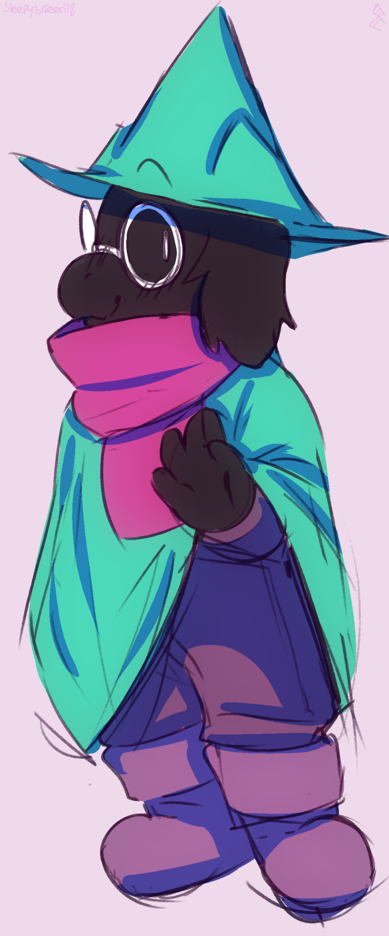 sleepyscreen:MY BOYFRIEND FROM DELTARUNE!!! I WILL MOVE MOUNTAINS FOR HIM AND WILL
