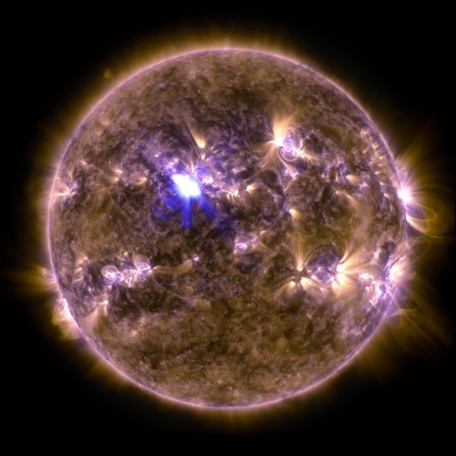 astronomyblog:  Solar Dynamics Observatory   The Solar Dynamics Observatory (SDO) is a NASA mission which has been observing the Sun since 2010. Launched on February 11, 2010, the observatory is part of the Living With a Star (LWS) program. The goal of
