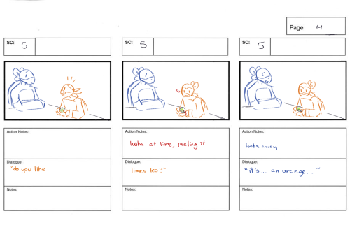 I Did Another Quick Storyboard But This Time I Put It With Audio