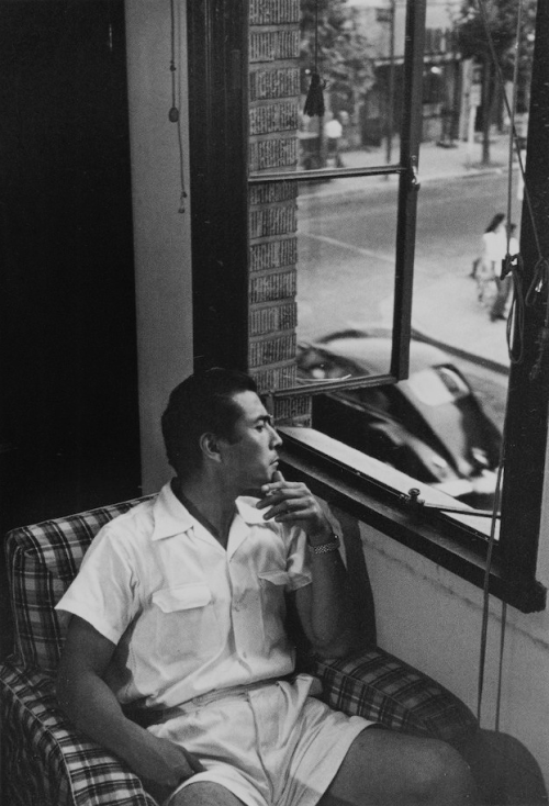 casualmenofaction: barcarole:Toshiro Mifune at home, 1950s. Current mood