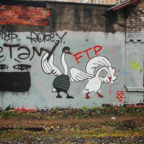 FTP mural in Moscow, Russia