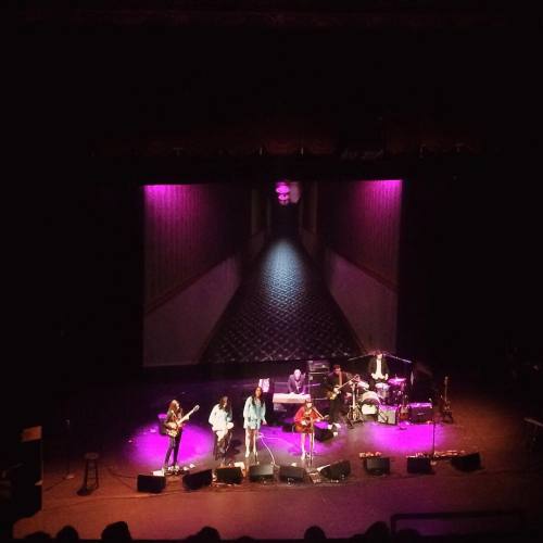 at-full-speed:  🎵 You are what you love, and not what loves you back 🎵 thanks for the birthday gift bestie @marina.tropeano #jennylewis #jennylewisandthewatsontwins #rabbitfurcoat #miamor #nyc (at The Beacon Theatre)  Allllllllll the jealousness,