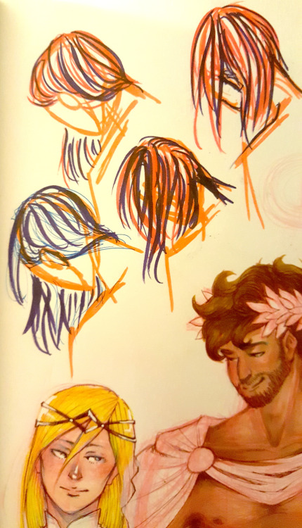 WIPS for my submission to the @captiveprincezine B^)