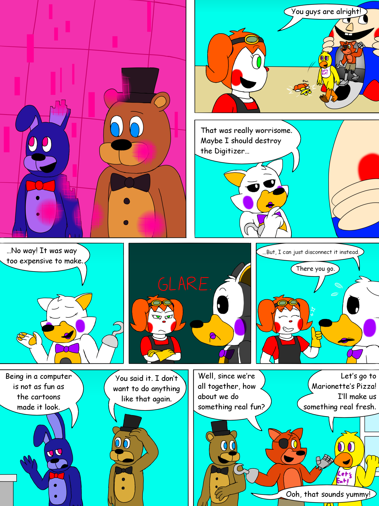 Freddy Fazbear and Friends Updates Installed 39 by All-StarGamer99 on  DeviantArt