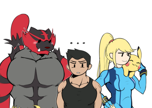 saberwriter: daily-incineroar: little mac finds his lost cat (based off this idea)