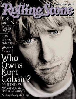  Kurt Cobain in magazines. 