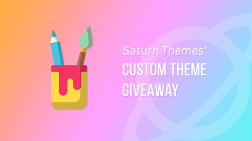 saturnthms: This month I hit 2k followers and I thought of making a custom theme giveaway to celebra