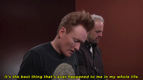 teamcoco:  Clueless Gamer: Conan Reviews “The Witcher 3: Wild Hunt”