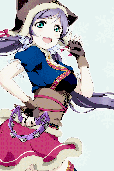 nihsikino:  μ’s SRs snow/winter set (½)