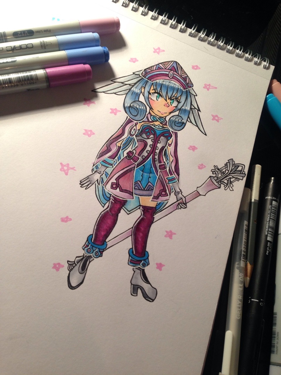 galactadraws:  I love melia so much but her design is confusing af