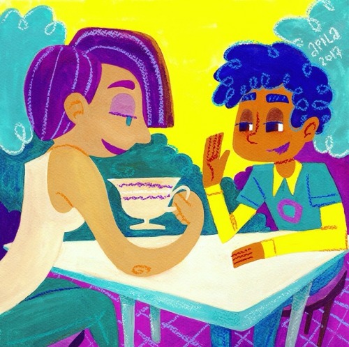 Queertober day 27: The tea!