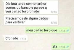 Ha-Ha-Ha–No:  Cronam Tudo