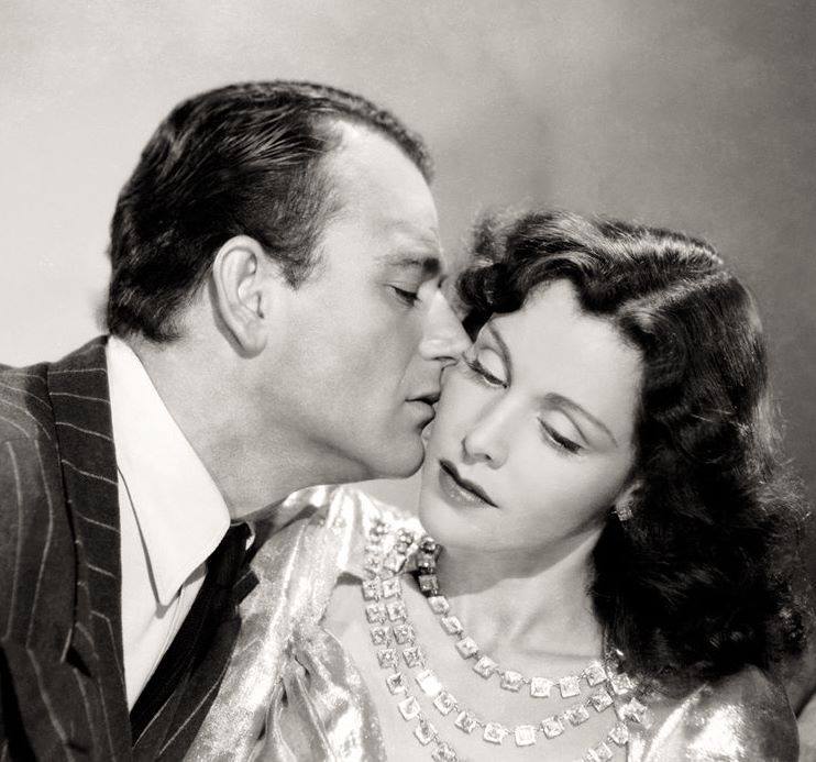 sweetheartsandcharacters:Frances Dee (with John Wayne), “A Man Betrayed” (John