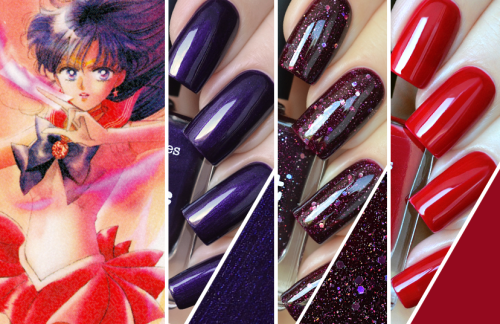 sailorfailures: Sailor Moon Nail Palettes feat. Picture Polish I love the Australian nailpolish bran