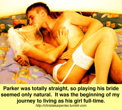 christakarpenter:  Parker was totally straight,