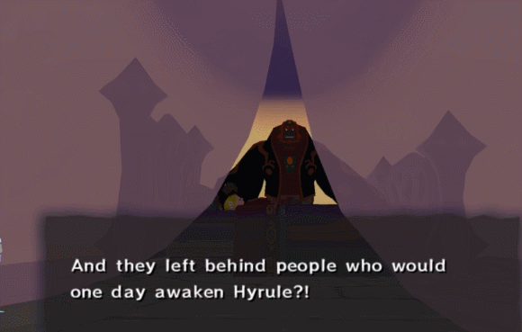 thedemonkingganon:       “What did the King of Hyrule say? That the gods sealed