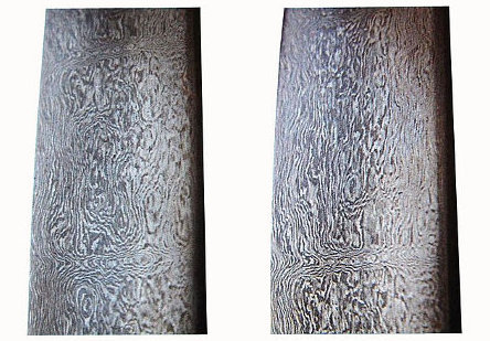 historical-nonfiction:Damascus steel was created from wootz steel, a steel developed in India around
