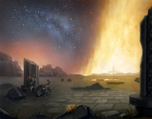 saskle: There it is: I’m finally able to share the whole piece I did for the @lozanthology! As