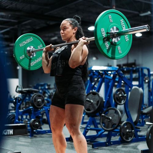 trainitright:Not seeing change?  Lift heavier.  More muscle equals more fat loss  A lot of us want to lose weight. What if I told you that by adding more muscle mass you can get there faster. When our bodies have more muscle, they require more energy,