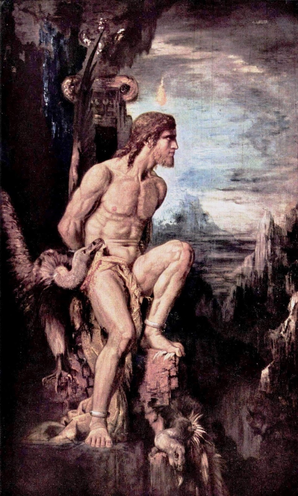fer1972:  Today’s Classic: Gustave Moreau (1826-1898) 1. Oedipus and the Sphinx