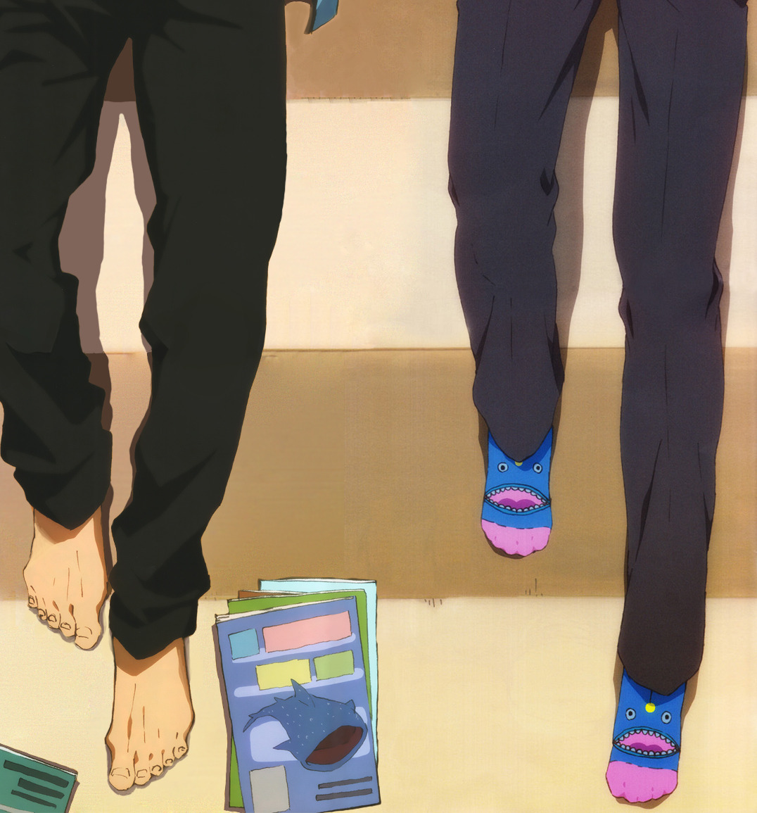 vivalawiva:  Oh right I also made a version with Haru smiling though he looks like