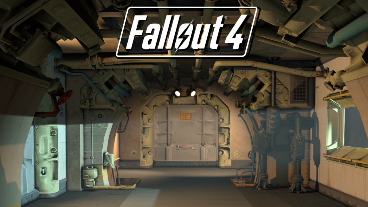 deusexnihilo:  Fallout 4 Vault 111 Hallway scenebuilding props As announced, here