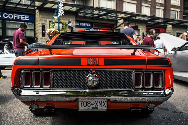ford-mustang-generation:  1970 Ford Mustang Mach 1 / Downtown Port Coquitlam Car