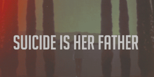 worsethansilence:  Heaven Is My Baby Suicide Is Her Father Opulence Is The End