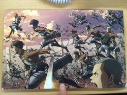 New official image that will be part of the 1st SnK Compilation film&rsquo;s first edition DVD/Blu-Ray packaging! (Source)3DMG army, advance!