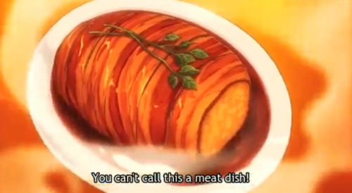 Are you all about food?Are you also all about lewd anime scenes involving food?Then I feel like shok