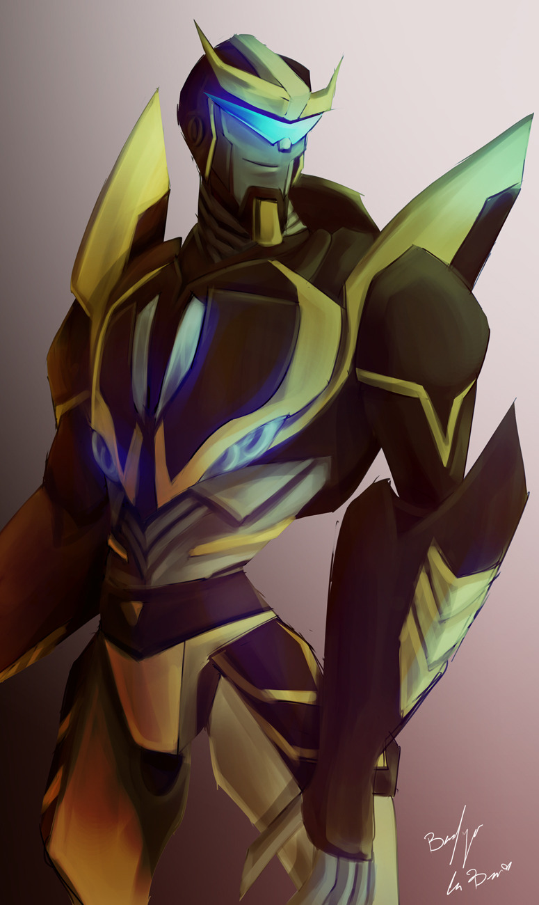 nizaen:  I’ve been wanting to draw him for a really long time now. The TFA style