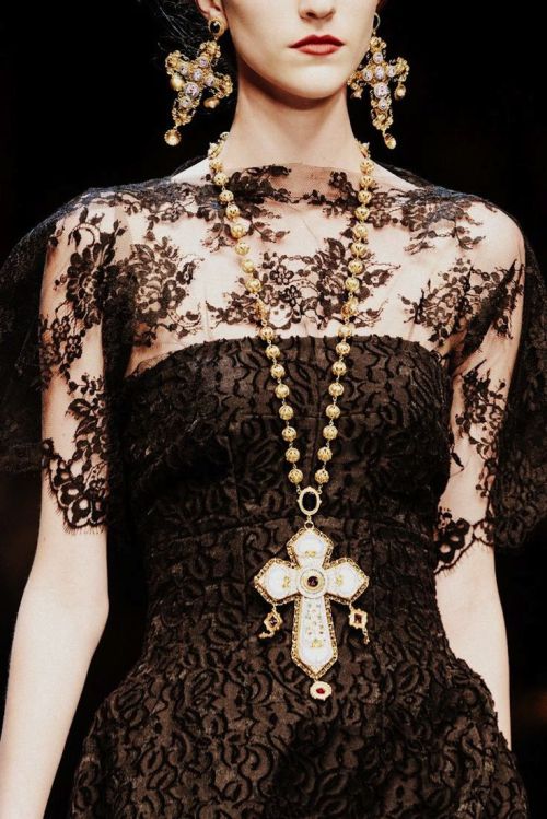 Dolce and Gabbana, Fall 2013.
