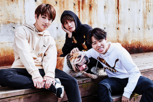 chimcheroo:BTS Maknae Line X Puma