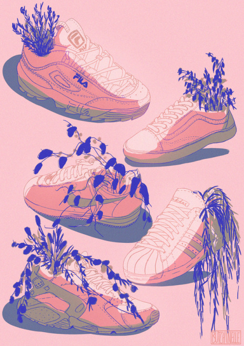 sneakers & plants