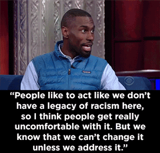 mediamattersforamerica:DeRay McKesson talks “Black Lives Matter” and helps Stephen Colbert address h