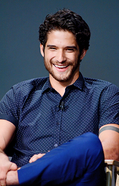 celebritiesofcolor:  Tyler Posey at the Apple Store to discuss the upcoming season of the MTV series ‘Teen Wolf’.