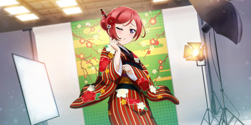 Cards from SIF All Stars’ new gacha, “Leave Being A Traditional Japanese Fashion Model To Me!”. The 