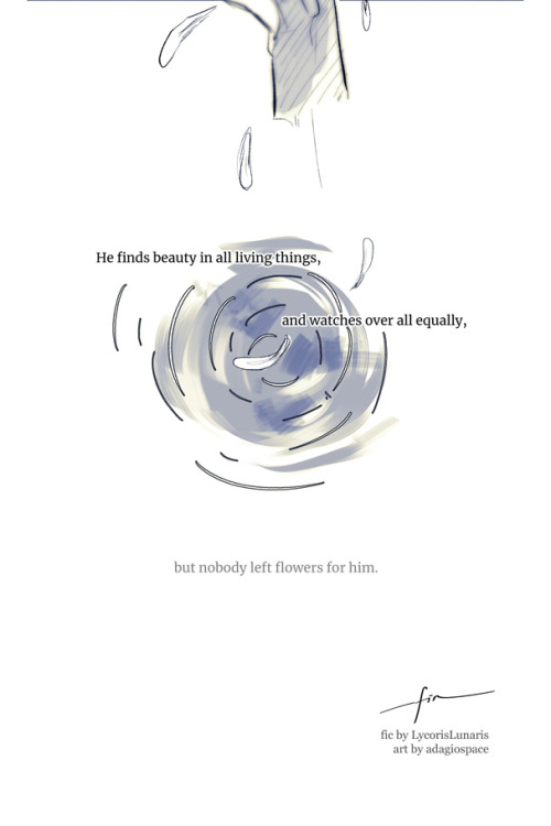 FlowersMulticharacters, PG.Fic by @lycorislunaris https://lycorislunaris.tumblr.com/post/17699137708