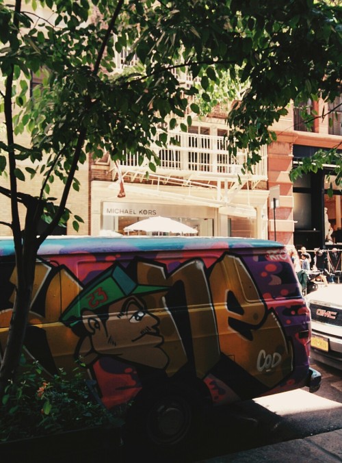 Graffiti Vans, NYC, Nexus 5, VSCO Cam