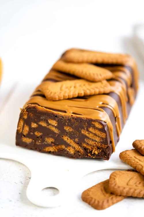 Porn Pics foodffs:Biscoff Chocolate Biscuit CakeFollow