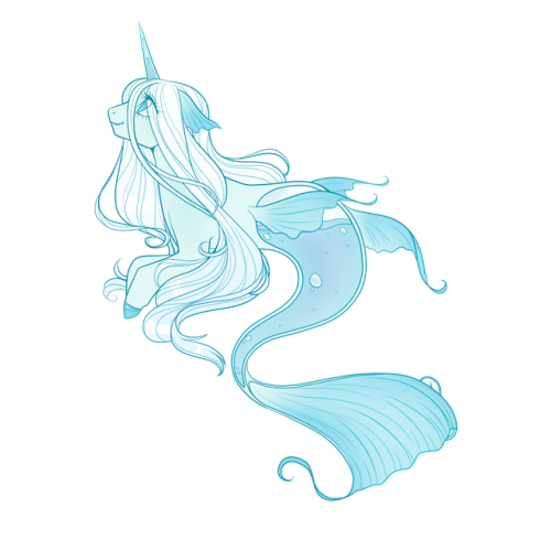 sirenibe:I designed a new oc for myself, I call her Shimmering Coerulea and I love hER TO DEATH.