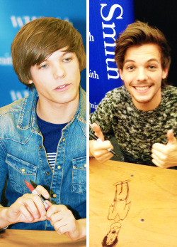 stylinyum-blog:  Louis at booksignings -