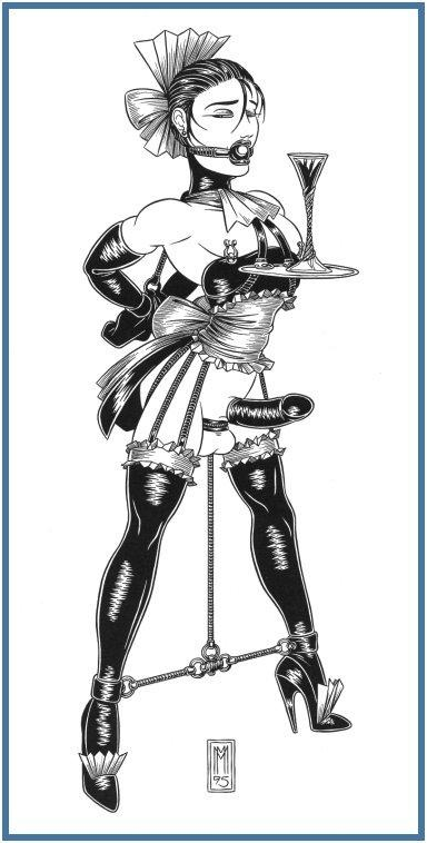 anothersissycuck:  Some illustrations found on the net that get me wet. I tried