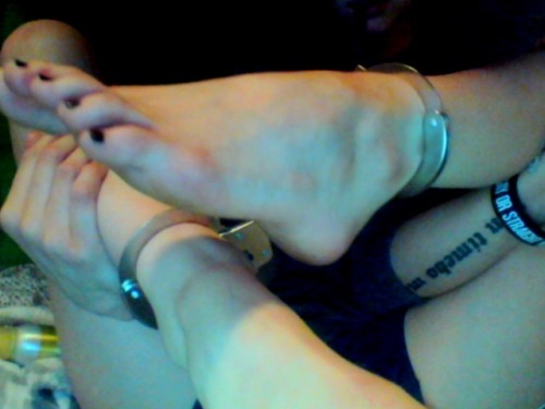 themissarcana:  Awesome locking handcuffs with keys, but shitty webcam pictures. See we need a new webcam guys! http://themissarcana.tumblr.com/post/96561941636/new-webcam-cam-shows