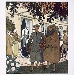 moika-palace:  Monsieur fashion illustration, 1922. Artist unknown. 