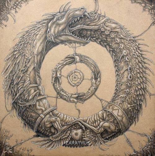 The Ouroboros or Uroboros (/jʊərɵˈbɒrəs/; /ɔːˈrɒbɔrəs/, from the Greek οὐρο&beta