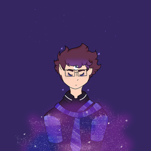 dailyanalogicaldoodle: Day 30 - Fusion Week: Day Six Lovir, a space child!! Requested by anonymous, 