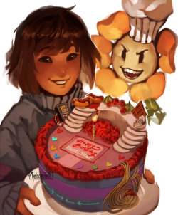 velocesmells:  Happy one year anniversary UNDERTALE ! 